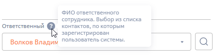 Рисунок 6 — Пример подсказки поля на странице Рисунок 6 — Пример подсказки поля на странице