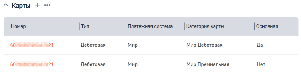 Рисунок 8 — Деталь «Карты»