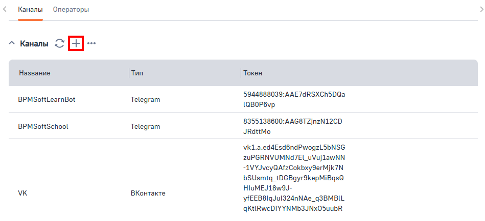 Рисунок 2 — Деталь «Каналы»