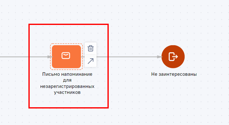 Рисунок 4 — Выделение элемента при поиске