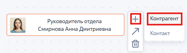 Рисунок 8 — Добавление взаимосвязи Рисунок 8 — Добавление взаимосвязи